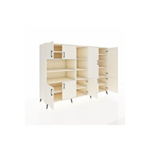 Kronos Dolap 14 Raflı 9 Kapaklı 220x59x163 Aytaşı-aytaşı