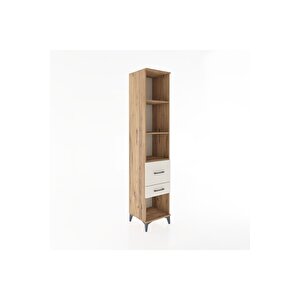 Hyperion Dolap 3 Raflı 2 Çekmeceli 44x44x221 Çam-aytaşı