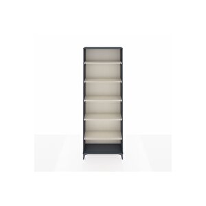 Arges Dolap 5 Raflı 88x30x243 Antrasit-aytaşı