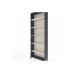 Arges Dolap 5 Raflı 88x30x243 Antrasit-aytaşı