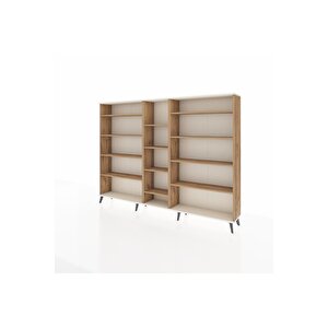 Arges Dolap 11 Raflı  220x30x163 Çam-aytaşı/çam