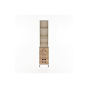 Hyperion Dolap 3 Raflı 4 Çekmeceli 44x44x221 Aytaşı-çam