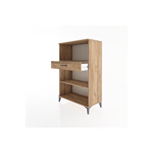 Hyperion Dolap 2 Raflı Tek Çekmeceli 88x44x134 Çam-çam