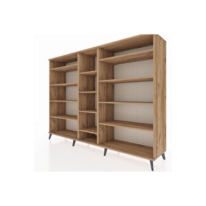 Hyperion Dolap 11 Raflı  220x44x163 Çam-çam