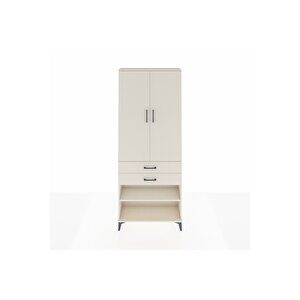Arges Dolap 4 Raflı 2 Çekmeceli 2 Kapaklı 88x30x221 Aytaşı-aytaşı