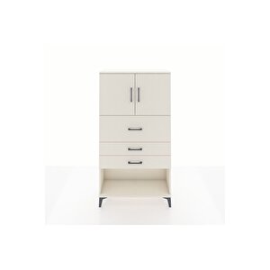 Arges Dolap 2 Raflı 3 Çekmeceli 2 Kapaklı 88x30x163 Aytaşı-aytaşı