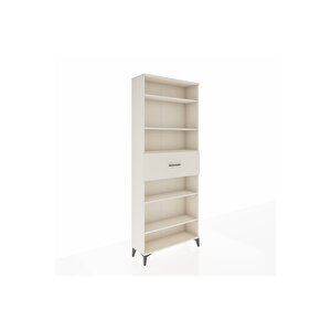 Arges Dolap 5 Raflı Tek Çekmeceli 88x30x221 Aytaşı-aytaşı