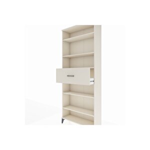 Arges Dolap 5 Raflı Tek Çekmeceli 88x30x221 Aytaşı-aytaşı