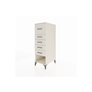 Kronos Dolap 5 Çekmeceli 44x59x134 Aytaşı-aytaşı