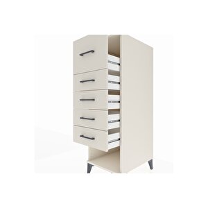Kronos Dolap 5 Çekmeceli 44x59x134 Aytaşı-aytaşı