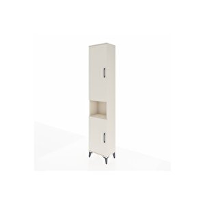 Arges Dolap 4 Raflı 2 Kapaklı Tek Askılı 44x30x221 Aytaşı-aytaşı