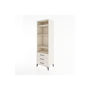 Hyperion Dolap 4 Raflı 3 Çekmeceli 60x44x195 Aytaşı-aytaşı