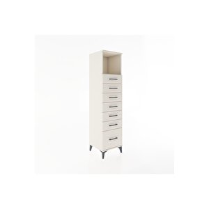 Hyperion Dolap Tek Raflı 7 Çekmeceli 44x44x182 Aytaşı-aytaşı