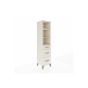 Hyperion Dolap 3 Raflı 3 Çekmeceli 44x44x195 Aytaşı-aytaşı