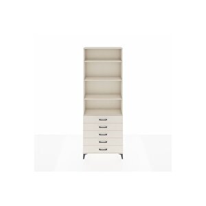 Arges Dolap 4 Raflı 5 Çekmeceli 88x30x243 Aytaşı-aytaşı
