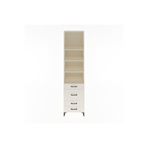 Hyperion Dolap 4 Raflı 4 Çekmeceli 60x44x243 Aytaşı-aytaşı