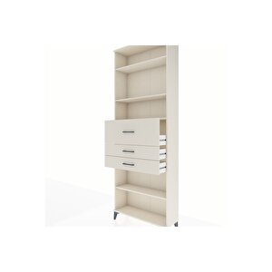 Arges Dolap 4 Raflı 3 Çekmeceli 88x30x243 Aytaşı-aytaşı