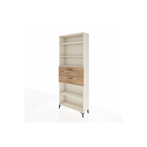 Arges Dolap 4 Raflı 2 Çekmeceli 88x30x221 Aytaşı-çam