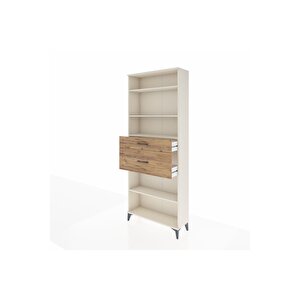 Arges Dolap 4 Raflı 2 Çekmeceli 88x30x221 Aytaşı-çam