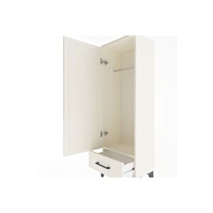 Arges Dolap Tek Raflı Tek Çekmeceli Tek Askılı 44x30x134 Aytaşı-aytaşı