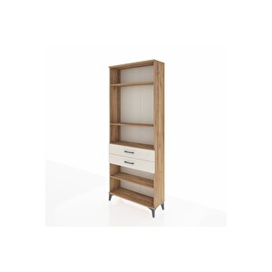 Arges Dolap 4 Raflı 2 Çekmeceli 88x30x221 Çam-aytaşı