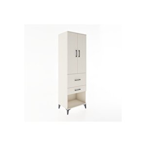 Hyperion Dolap 3 Raflı 2 Çekmeceli 2 Kapaklı 60x44x195 Aytaşı-aytaşı