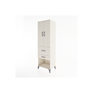 Hyperion Dolap 3 Raflı 2 Çekmeceli 2 Kapaklı 60x44x195 Aytaşı-aytaşı