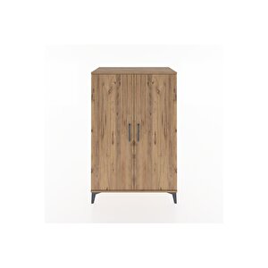 Hyperion Dolap 2 Kapaklı Tek Askılı 88x44x134 Çam-çam