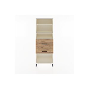 Arges Dolap 3 Raflı 2 Çekmeceli 60x30x163 Aytaşı-çam