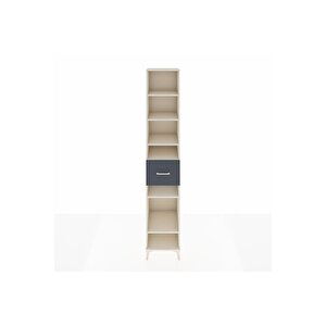 Hyperion Dolap 6 Raflı Tek Çekmeceli 44x44x243 Aytaşı-antrasit