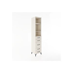 Hyperion Dolap 3 Raflı 5 Çekmeceli 44x44x221 Aytaşı-aytaşı