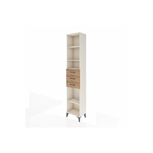 Arges Dolap 4 Raflı 3 Çekmeceli 44x30x221 Aytaşı-çam