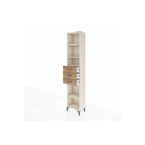 Arges Dolap 4 Raflı 3 Çekmeceli 44x30x221 Aytaşı-çam