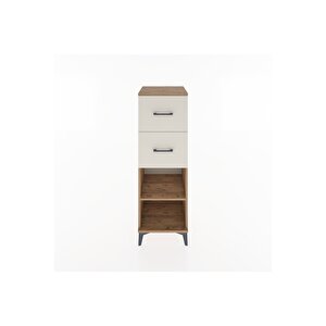 Hyperion Dolap Tek Raflı 2 Çekmeceli 44x44x134 Çam-aytaşı