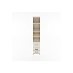 Hyperion Dolap 4 Raflı 3 Çekmeceli 44x44x221 Aytaşı-aytaşı