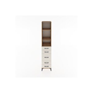 Hyperion Dolap 3 Raflı 5 Çekmeceli 44x44x221 Çam-aytaşı