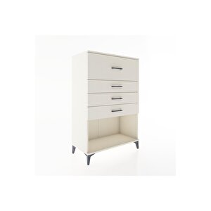 Hyperion Dolap 4 Çekmeceli 88x44x134 Aytaşı-aytaşı