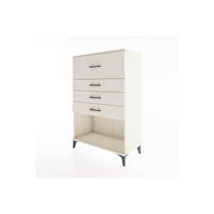 Hyperion Dolap 4 Çekmeceli 88x44x134 Aytaşı-aytaşı