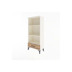 Arges Dolap 3 Raflı Tek Çekmeceli 60x30x134 Aytaşı-çam