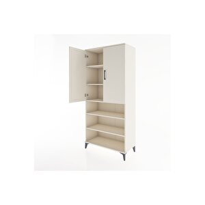 Hyperion Dolap 5 Raflı 2 Kapaklı 88x44x195 Aytaşı-aytaşı