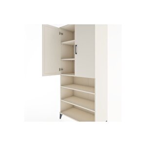Hyperion Dolap 5 Raflı 2 Kapaklı 88x44x195 Aytaşı-aytaşı