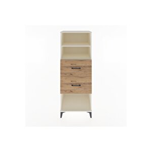 Hyperion Dolap 2 Raflı 2 Çekmeceli 60x44x163 Aytaşı-çam