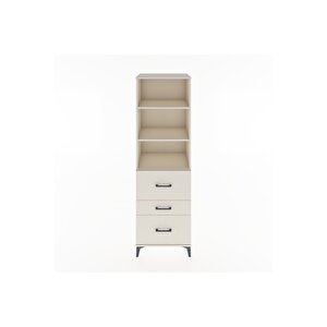 Hyperion Dolap 3 Raflı 3 Çekmeceli 60x44x195 Aytaşı-aytaşı