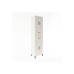 Hyperion Dolap 3 Raflı 2 Çekmeceli 4 Kapaklı 60x44x243 Aytaşı-aytaşı