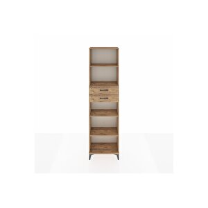 Arges Dolap 4 Raflı 2 Çekmeceli 60x30x221 Çam-çam