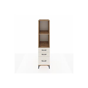 Kronos Dolap 2 Raflı 3 Çekmeceli 44x59x182 Çam-aytaşı