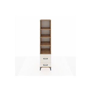Hyperion Dolap 4 Raflı 2 Çekmeceli 44x44x195 Çam-aytaşı