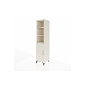 Hyperion Dolap 4 Raflı Tek Kapaklı 44x44x195 Aytaşı-aytaşı