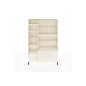 Arges Gardrop 10 Raflı 3 Kapaklı 132x30x195 Aytaşı-aytaşı