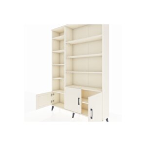 Arges Gardrop 10 Raflı 3 Kapaklı 132x30x195 Aytaşı-aytaşı